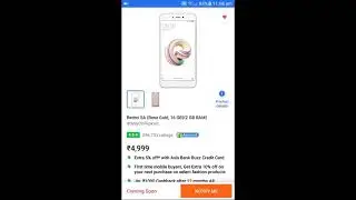 How to book redmi 5a | Flipkart Sale | Live Demo