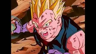 Vegeta's final shine attack against super android 17