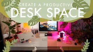 DESK ORGANIZATION | WORK FROM HOME OFFICE SETUP