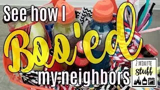 How to BOO somebody this Halloween (BOOze edition!) || Happy Halloween!
