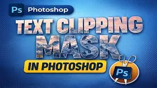 Text Clipping Mask in Photoshop