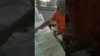 Reinigung des Handst&uuml;cks vom Fu&szlig;pfleger&auml;t Gerlach