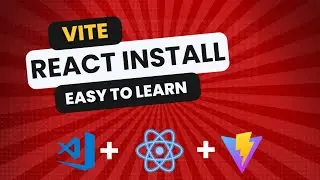 Setup of React install with Vite | কিভাবে আমরা  react  এর মাধ্যমে Vite install করব ❤️‍🔥#react #npm