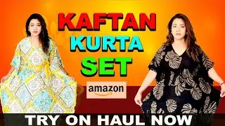 I'M Trying On TOP AMAZON Kaftan Dresses 🔥For The First Time? #TRYONHAUL