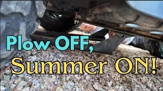 How to Remove a Plow from Your ATV | Get Your 4-Wheeler Ready for Summer!