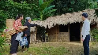 Kind old lady gives single mother an abandoned house - New life starts from zero