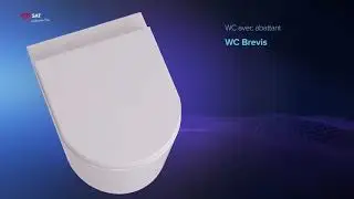 WC suspendu rimless Swiss Aqua Technologies