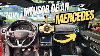 INSTALEI DIFUSOR DE MERCEDES NO PRISMA/ CELTA
