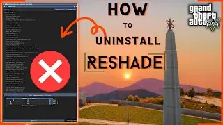 how to complitily  remove reshade in gta 5 with uniquegamerz.