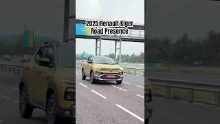 Renault Kiger Facelift Road Presence #kiger #whatcarindia #renaultkiger