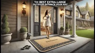 🚪 100pointONE Sturdy Front Door Mat | Best Extra Large Door Mats Outdoor Entrance 🌿