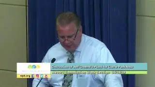 052819 Work Session:  Jeff Greene's Plans for the Currie Park Area