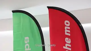 20s Demo! US Custom Feather Flags &ndash; Lightweight, Quick-Setup & Reusable