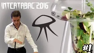 Frucht Shisha Cocktail am Meduse Pipes Stand auf der InterTabac 2016 in Dortmund I Paulos World