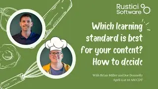 Which learning standard is best for your content  How to decide