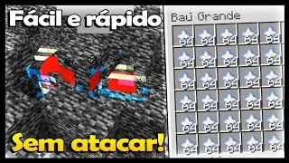 MINECRAFT 1.21 - A MANEIRA MAIS F&Aacute;CIL DE DERROTAR O WITHER BOSS NA BEDROCK SEM ATACAR!