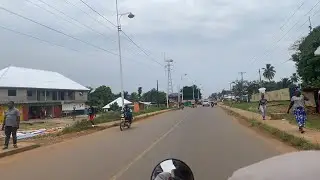 Liberia #fastest growing community Johnsonville ride with me