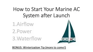 De-Winterizing Your Boat AC System