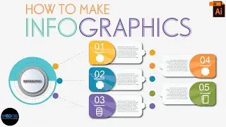 🔴How to Make Infographics In Adobe Illustrator