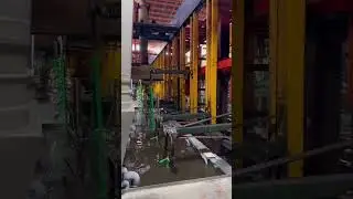 The plating process makes the surface of the metal shine.