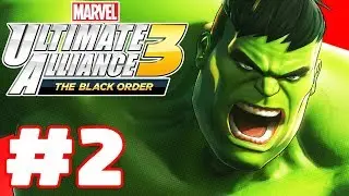 Marvel Ultimate Alliance 3 — Прохождение, часть 2 — Плот (геймплей Nintendo Switch)