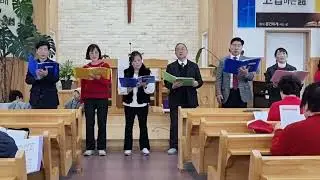 김천 태화교회 2025년  12월25일 성탄 축하예배 (당회원 부부)