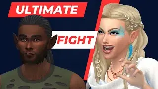 The Ultimate Vampire vs Werewolf fight in the Sims 4!