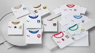 Puma reveal 10 new away kits with Uruguay, Switzerland, Senegal and Serbia to wear them at World
