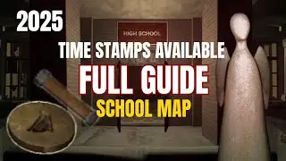 The Ghost | Horror Multiplayer | School Map FULL GUIDE | All Items, Fusebox & Escape Tips