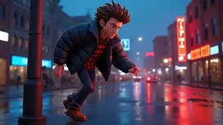 Lethal Weapon as a Cartoon | AI-Generated Animated Slideshow (80s Action Remake)