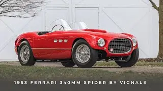 1953 Ferrari 340MM Spider by Vignale | @VConceptsLLC Short