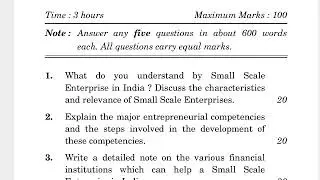 MTM-8/MTTM-8  JUNE-2022  QUESTION PAPER IGNOU