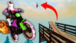 The Most INSANE Dirt Bike Stunts! (Trials Rising)