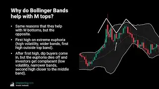 How To Trade M Patterns (M Tops) With Bollinger Bands | Simple Trading Strategy | Trading Course