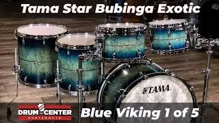 Ударная установка Tama Star Bubinga Limited Edition Blue Viking