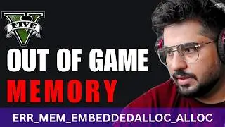 OUT OF GAME MEMORY ERROR GTA 5 I ERR_MEM_EMBEDDEDALLOC_ALLOC I FIX HINID/URDU