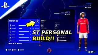 FIFA 23 | BEST PERSONAL BUILD FOR 90 RATED ST IN PLAYER CAREER MODE