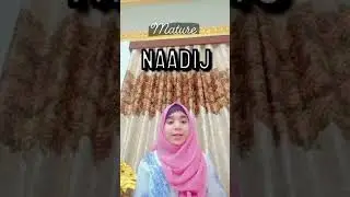 Mature - naadij #arabic #learnarabicforbeginners #arabictutorial #arabiclanguage