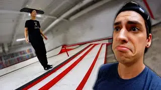 THE WEIRDEST NEVER BEEN DONE SKATE TRICKS!
