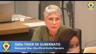 NON AUX SALLES DE SHOOT 💉 - Odile Tixier de Gubernatis 07/10/21 #Nice06 #VilleDeNice