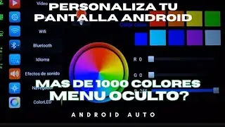 ILUMINACI&Oacute;N LED PERSONALIZADA (Android auto ) todos los modelos .