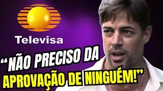 WILLIAM LEVY TAVA NA TELEVISA E DESABAFOU: 