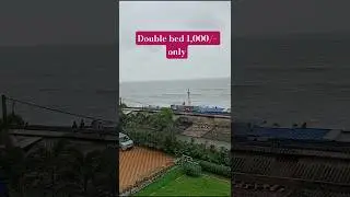 দীঘা হোটেলের ব্যালকনি থেকে সমুদ্রের ভিউ/Digha Sea facing Hotel/Digha Hotel near Sea Beach #shorts