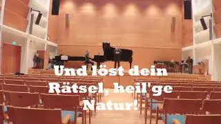 R. Wagner Wesendonck lieder 