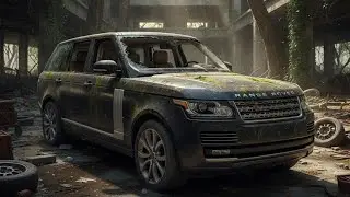 ASMR Car Restoration! Full Restoration 2016 Range Rover from Total Disrepair to Looking New (Black)
