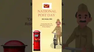 National Post day # connectingindia #postoffice #bharatiyadak #indiapost #civilengineergirl56 👍