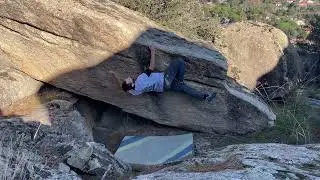 El Tridedo, 6B+. La Pedriza