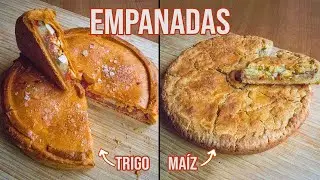 Empanadas de trigo y de maíz: las recetas perfectas