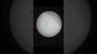 i captured the sun through my telescope 🔭🌞🔭#sun