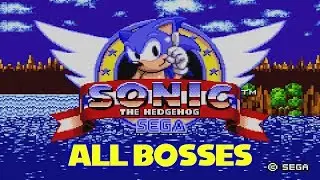 Sonic the Hedgehog Genesis (GBA) - All Bosses [1080p HD]